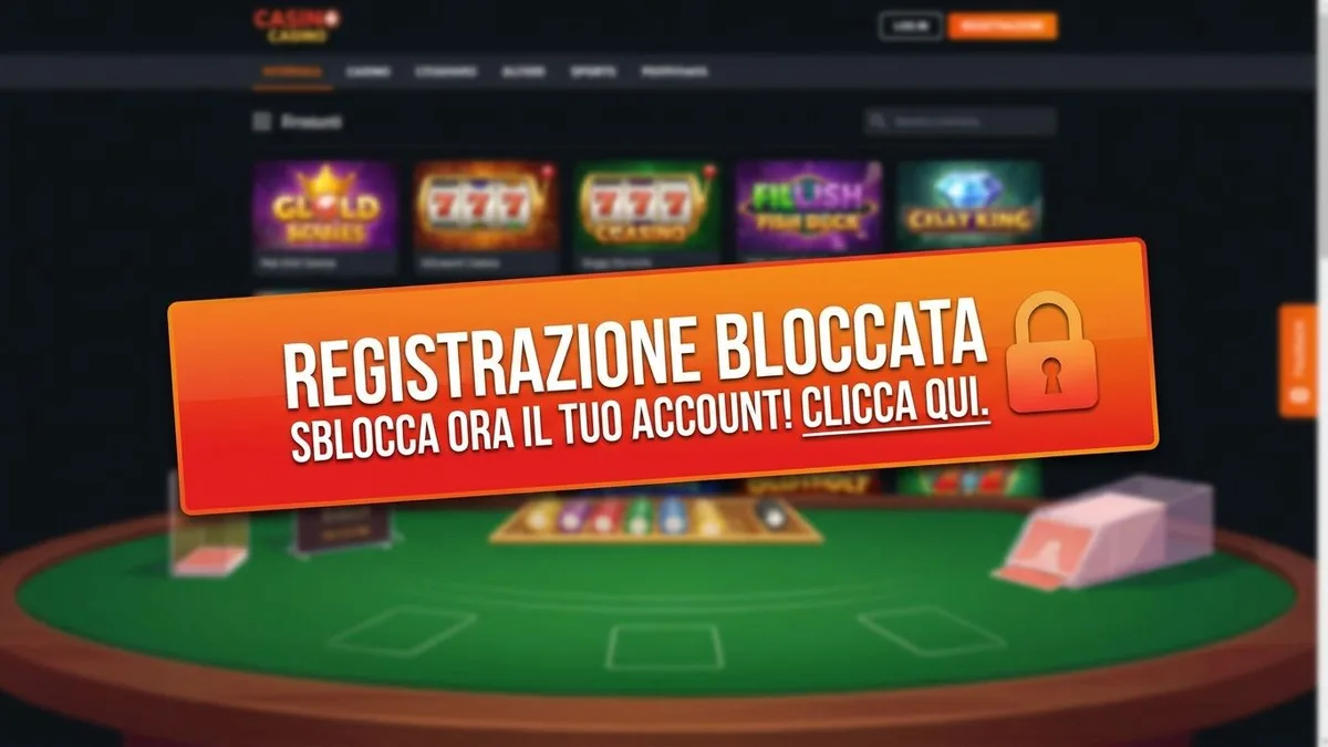 Registrazione con bonus
